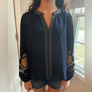 Anthropologie Blouse by Vanessa Virginia in Small
